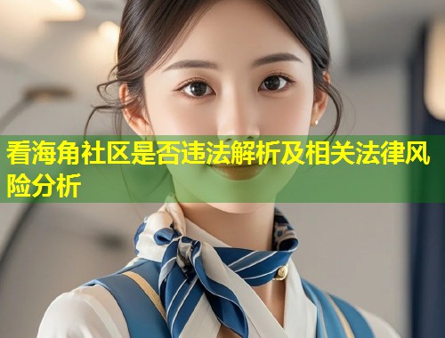 看海角社区是否违法解析及相关法律风险分析  第1张