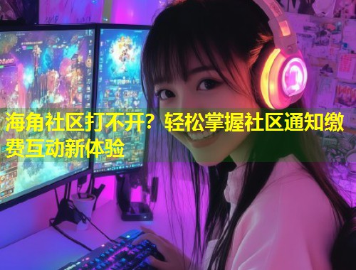 海角社区打不开？轻松掌握社区通知缴费互动新体验  第2张